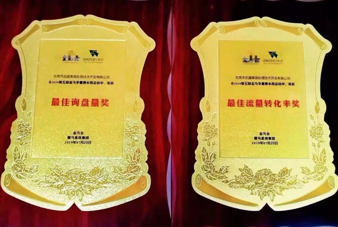 凱盟在第五屆爭霸賽上榮獲兩項含金量頗高的獎項 凱盟在第五屆爭霸賽上榮獲兩項含金量頗高的獎項